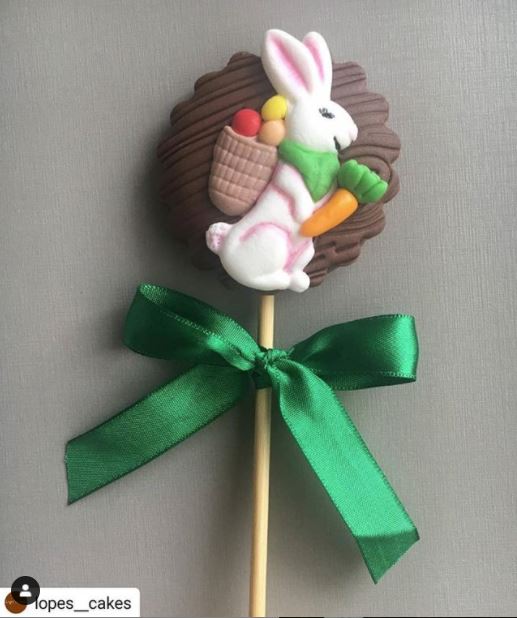 easter crouching bunny (l) silicone mold