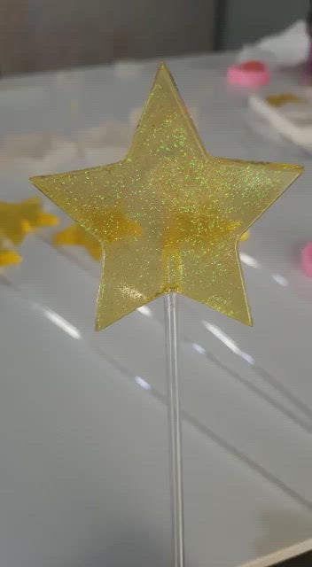 Star Hard Candy Lollipop mold