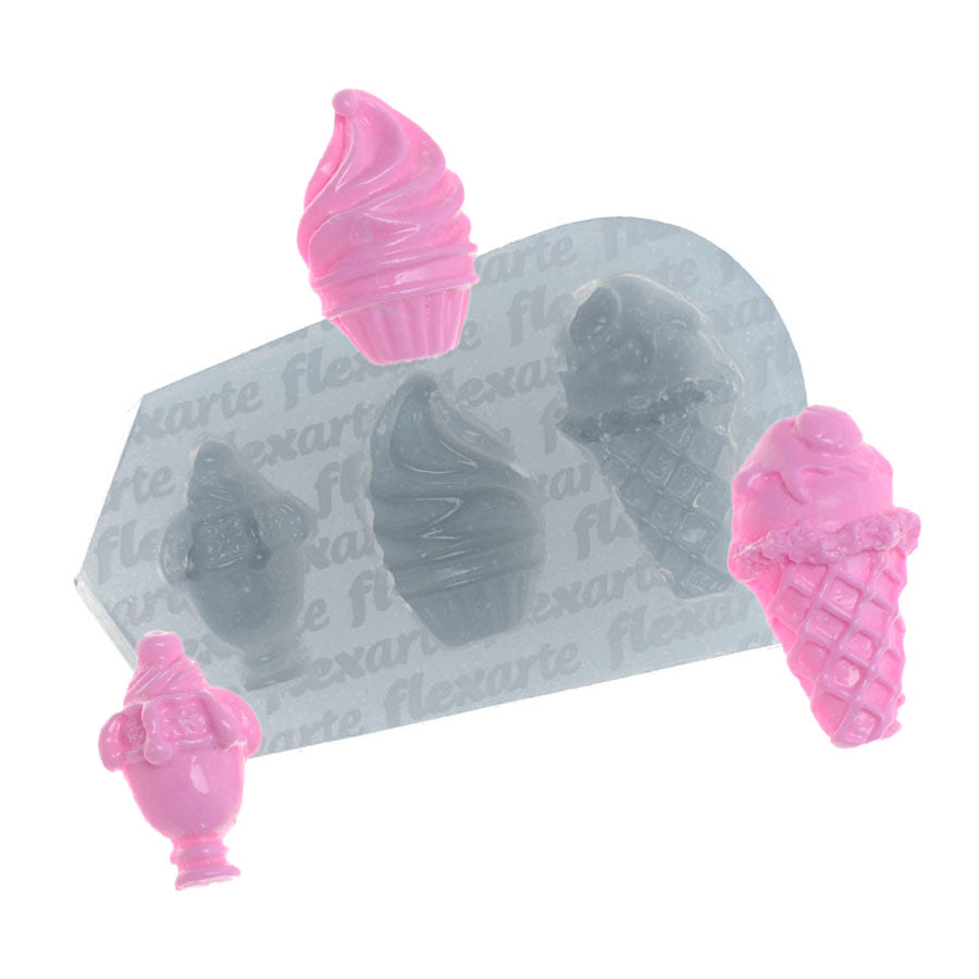 Ice Cream Parlor Cupcake Mold