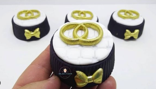 wedding rings intertwined silicone mold