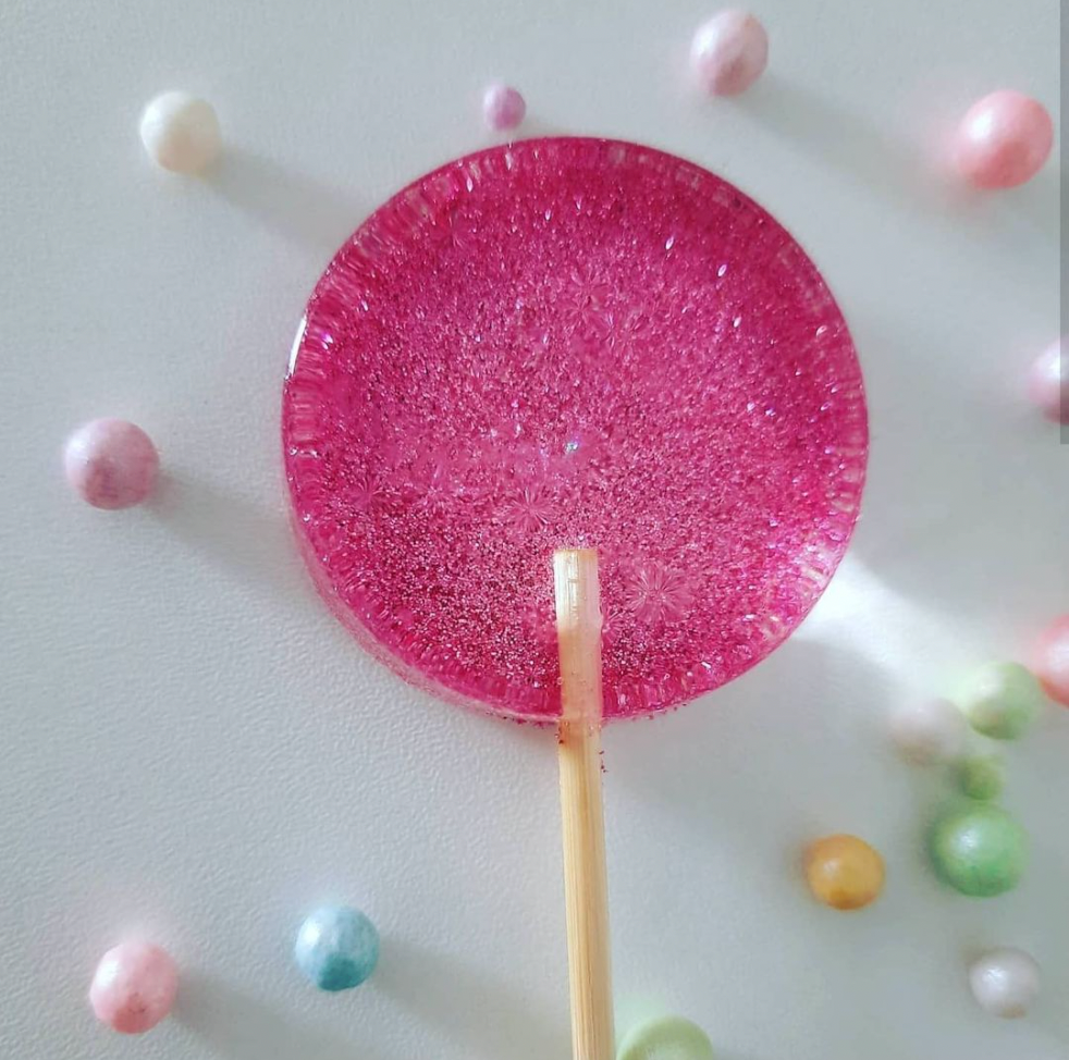 round lollipop  ø 1.69" silicone mold