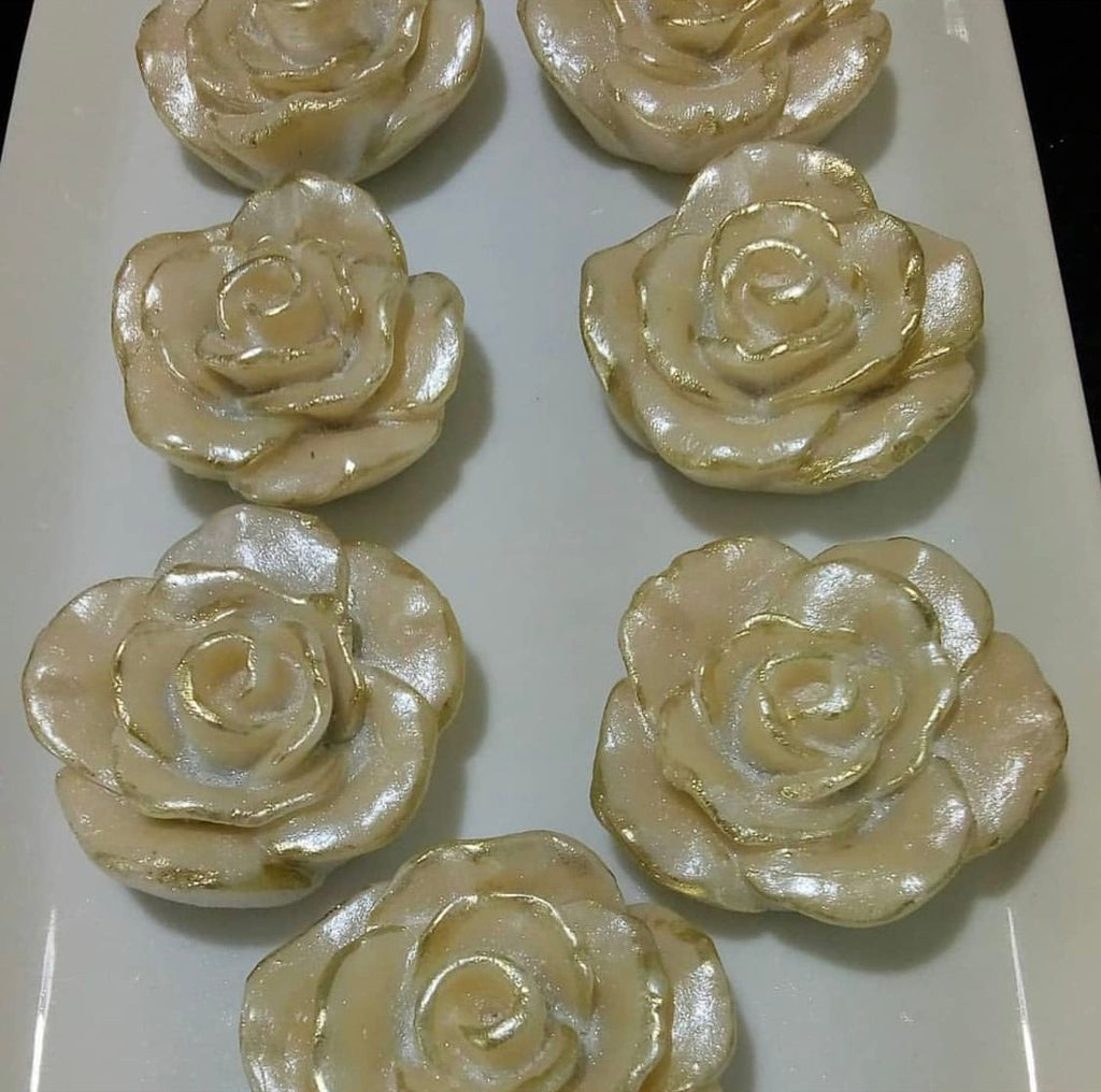 3d rose flower silicone mold