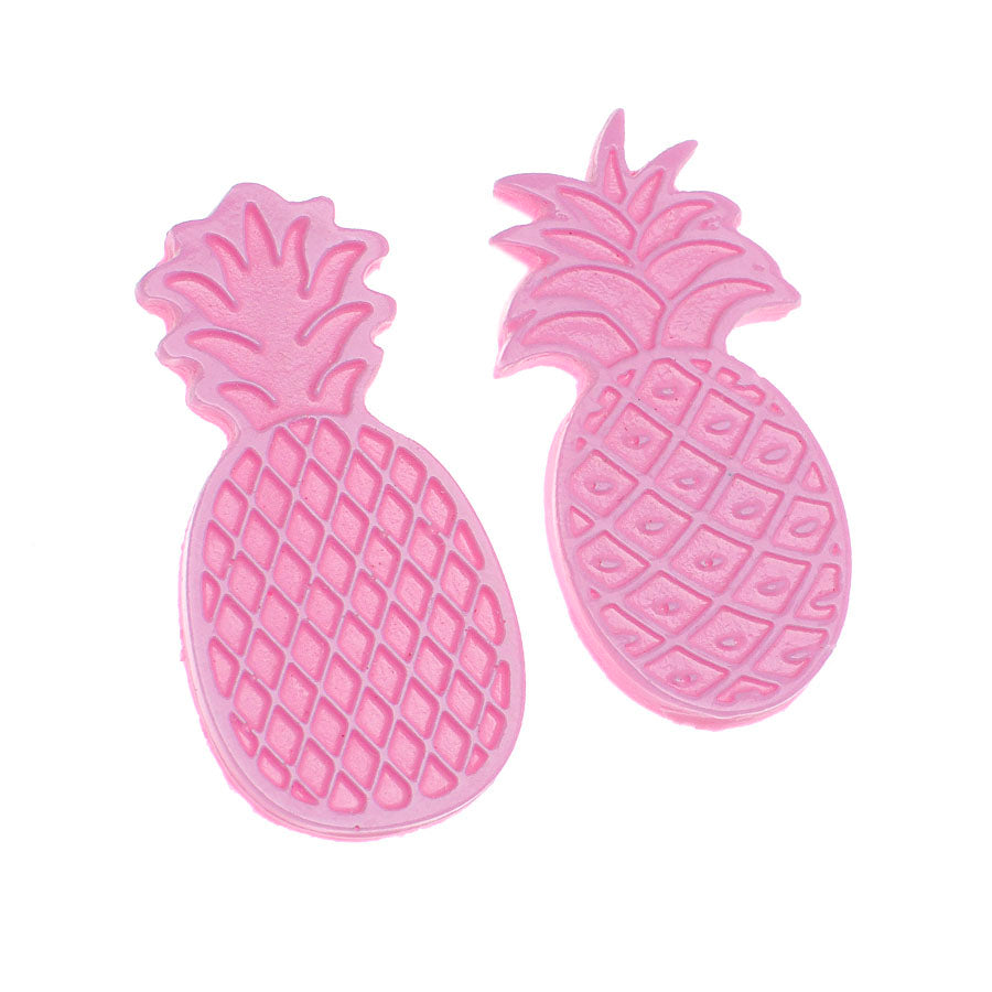 2 shapes pineapple - tropical fruit silicone molds