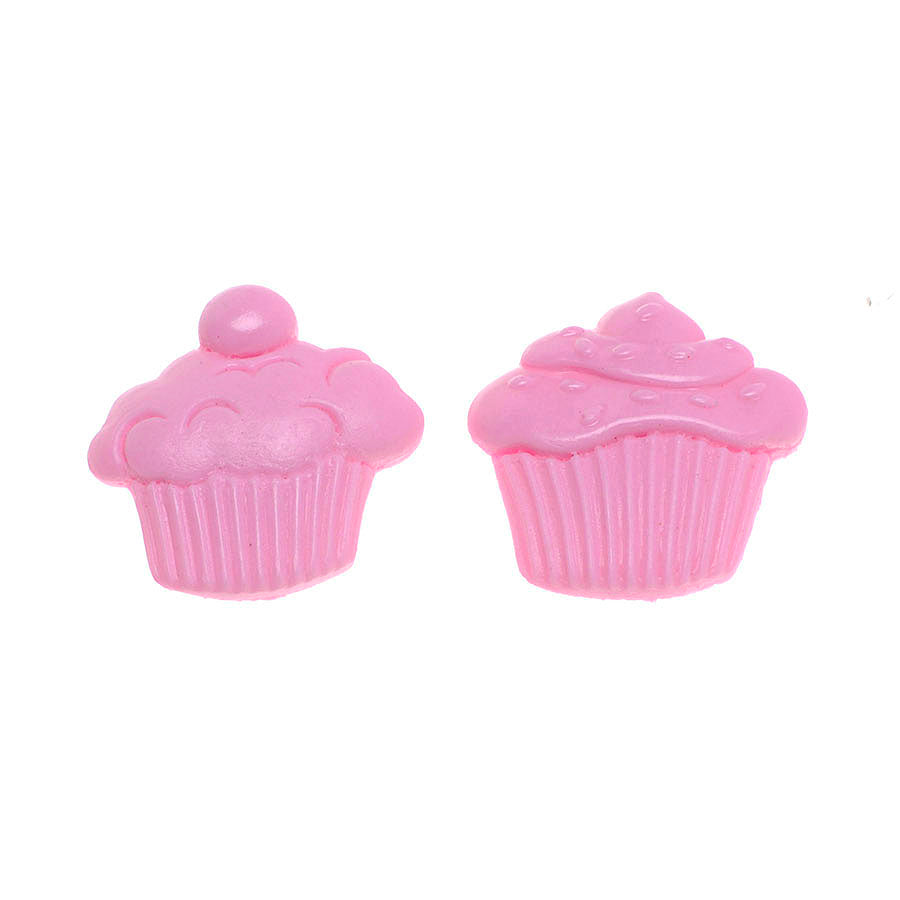 2-cavity cupcake shaped silicone mold