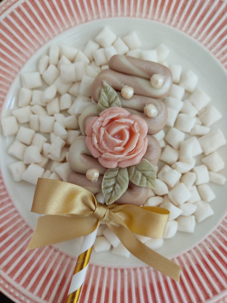 small 3d bloom rose flower shape silicone mold