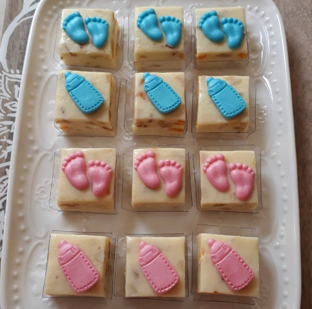 baby feet silicone mold gender reveal mould