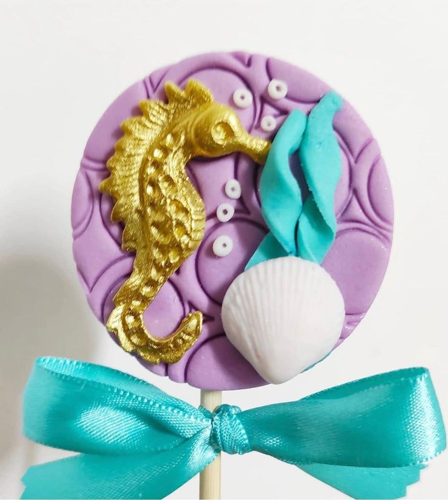 hedgehog shell seahorse crab fish silicone mold